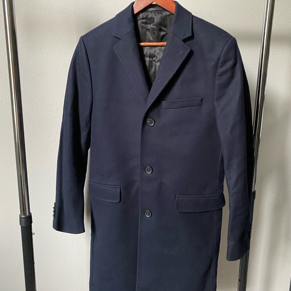 H&M Wool/Cashmere Blend Overcoat - Picture 1 of 8